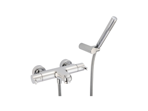 Thermostatic bath mixer, with shower set TENDER_C2D21010 - Shower by Cisal