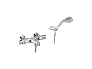 Thermostatic bath mixer, with showerset FLASH_FLD25010 - Shower by Cisal