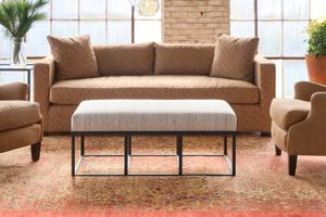 Cruz Ottoman 48 - Pouf by Cisco Brothers