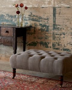 Field Ottoman - John Derian - Pouf by Cisco Brothers