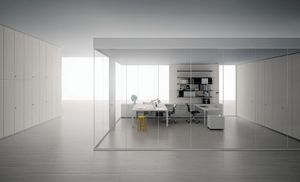 Basic - office partition wall - Screens by Citterio