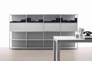 Frame - modular bookcase - Cabinet by Citterio
