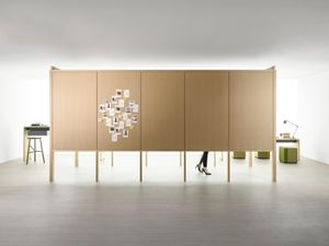 Phonewalk - acoustic corridor booth - Booth by Citterio