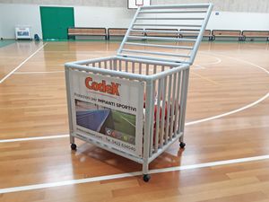 Carrello porta palloni e attrezzatura palestra | Codex Srl - Door by Codex