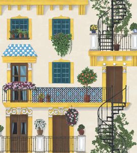 Alfaro - Wallpaper by Cole & Son