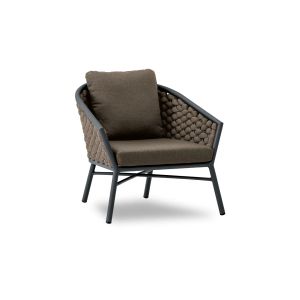 Dub Armchair Anthracite/Taupe - Armchair by Contral
