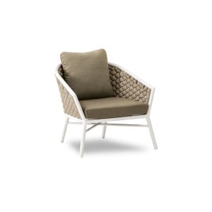 Dub Armchair White/Beige - Armchair by Contral
