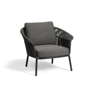 Lake Armchair Anthracite - Armchair by Contral