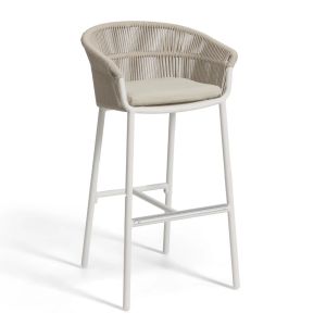 Lake Barstool White/Beige - Stool by Contral