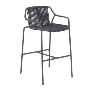Easy Barstool Anthracite - Stool by Contral