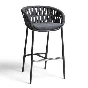 Manila Barstool Anthracite - Stool by Contral
