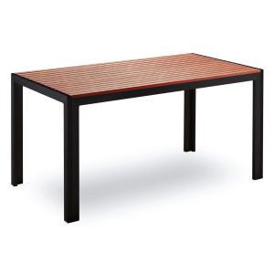 Bavaria Table Anthracite/Teak - Table by Contral