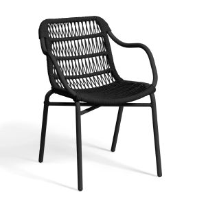 Leaf Armchair Anthracite - Armchair by Contral