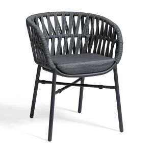 Manila Armchair Anthracite - Armchair by Contral