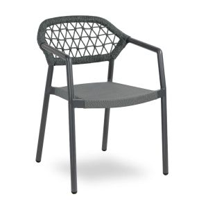 Gaudì Armchair Anthracite - Armchair by Contral