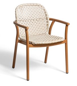 Lilie Armchair Teak - Armchair by Contral