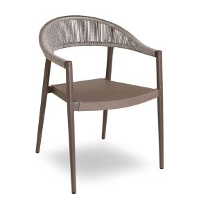 Praga Armchair Taupe - Armchair by Contral