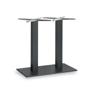 Lugano rectangular Chair Anthracite - Chair by Contral