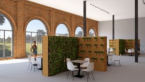 COPENHAGEN - Green Stand - Accessories by Corkbrick Europe