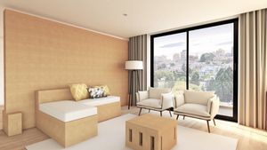 FARO — L-shaped sofa base - Sofa by Corkbrick Europe