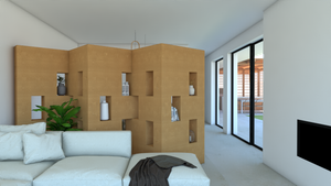 Foz Decorative Wall - Screens by Corkbrick Europe