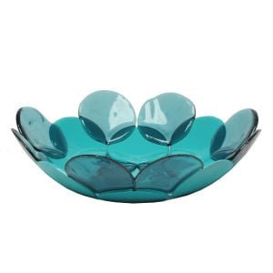 Circle Basket - Clear Aqua, Matt Turquoise - Accessories by corsi design