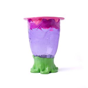 Flower Vase - Pink, Clear Lilac, Apple - Styling by corsi design