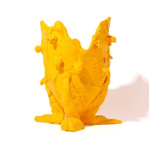 Lemon Special Vase - Matt Yellow - Styling by corsi design