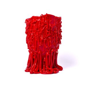 Medusa Vase - Matt Red - Styling by corsi design