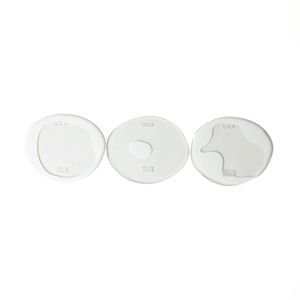 Table-Mates Small Set of Three - Clear, White - Accessories by corsi design