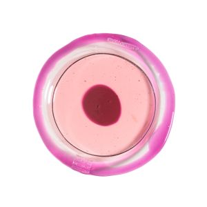 Try Tray Round - Clear Light Ruby, Clear Fuchsia - Accessories by corsi design