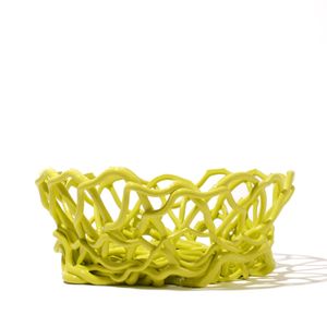 Tutti Frutti II Basket - Matt Fluo Yellow - Accessories by corsi design