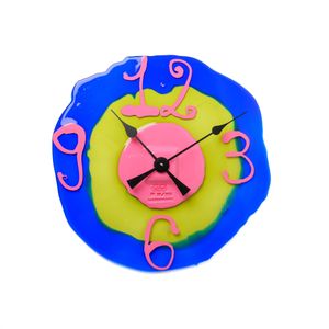 Watch Me L - Clear Blue, Bottle Green And Matt Pink - Styling by corsi design