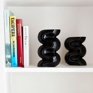 The small Ganache candle holder - Black - Styling by COSIN Paris