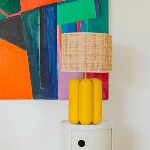 The Charlotte Lamp - Amber - Table lamp by COSIN Paris