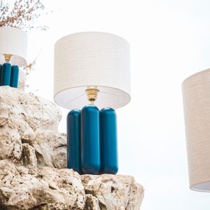 The Charlotte Lamp - Midnight Blue - Table lamp by COSIN Paris