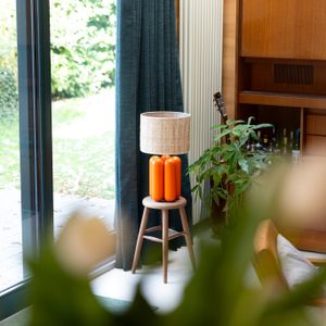 The Charlotte Lamp - Pop Orange - Accessories by COSIN Paris