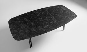 Lines - Marble top - Table by Costantini Pietro