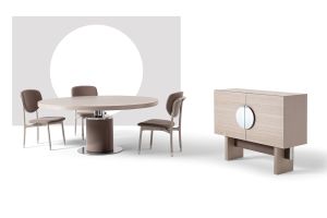 Charlie Round - Table by Costantini Pietro