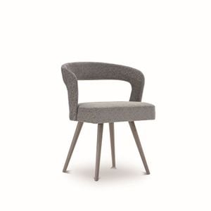 SMOOTH - Upholstered fabric chair - Chair by Costantini Pietro