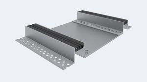 Doppio B1 55 Giunti di struttura per pavimenti per varchi di grandi dimensioni - Carpet by CPR GIUNTI