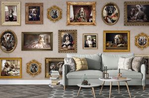 DOG FRAMES - Wallpaper by Creative Space