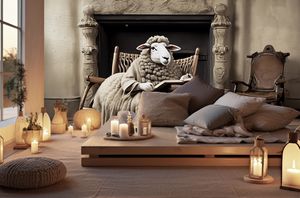NONNA BEE - Wallpaper by Creative Space