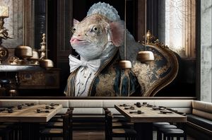 REGAL FISH - Wallpaper by Creative Space