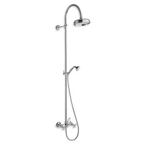 Londra CRILD409 - Dual-control wall-mounted shower column - Shower by CRISTINA Rubinetterie