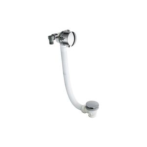 Bath Extended Click Clack Waste with Filler 100cm Chrome - Tap by Crosswater
