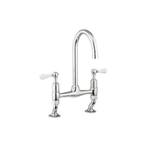 Belgravia Kitchen Mixer Deck Mounted Chrome - Tap by Crosswater