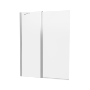 Clear 6 Double Bath Screen - Shower by Crosswater