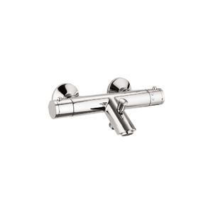 Exposed Kai Thermostatic Bath Shower Mixer Chrome - Shower by Crosswater