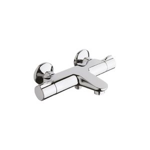Exposed Touch Thermostatic Bath Shower Mixer Chrome - Shower by Crosswater